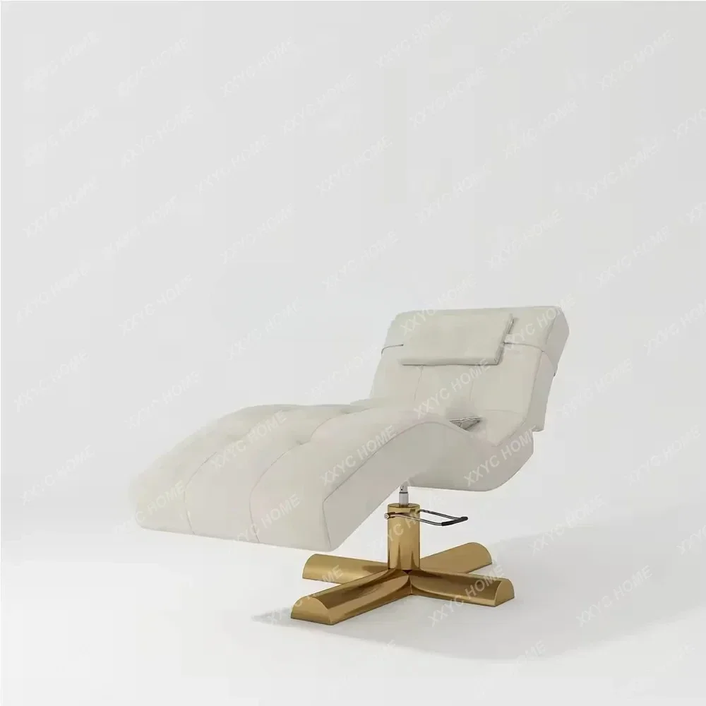 Lit facial spécial pour salon de beauté, lit de massage pour cils, canapé de tatouage, tête réglable recommandée