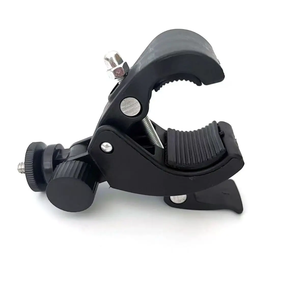 Universal 360 Degree Rotating 1/4 Camera DV Bike Bicycle Handlebar Clamp Bracket Tripod Mount Screw Clip For Sport Camera GOPRO