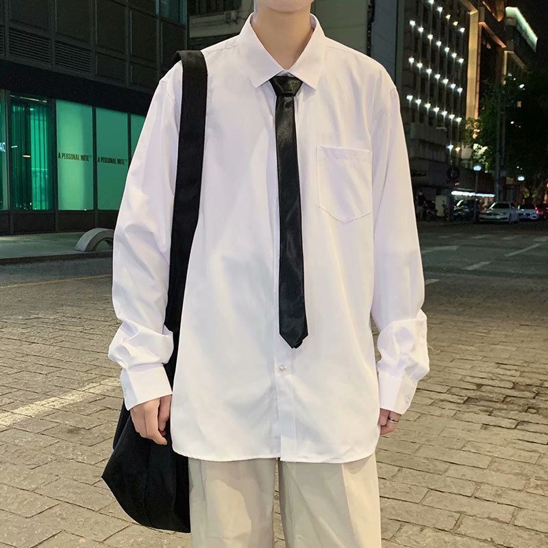Y2K 넥타이 유니섹스 블랙 심플 클립 온 타이 보안 유니폼 셔츠 정장 스튜어드 매트 장례식 게으른 넥타이 남성 여성 학생