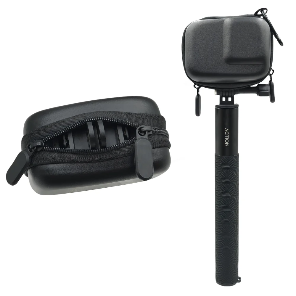 Storage Protective Case Carrying Portable For DJI Action 5 Pro 4 3 Gopro Hero 13 12 11 10 9 EVA Mini Shell Waterproof Shockpoof