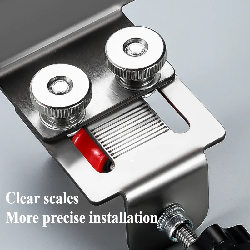 Cabinets Frame Jig Woodworking Cabinet Door Mounting Positioner Adjustable Stainless Steel Cabinet Door Mounting Clamp