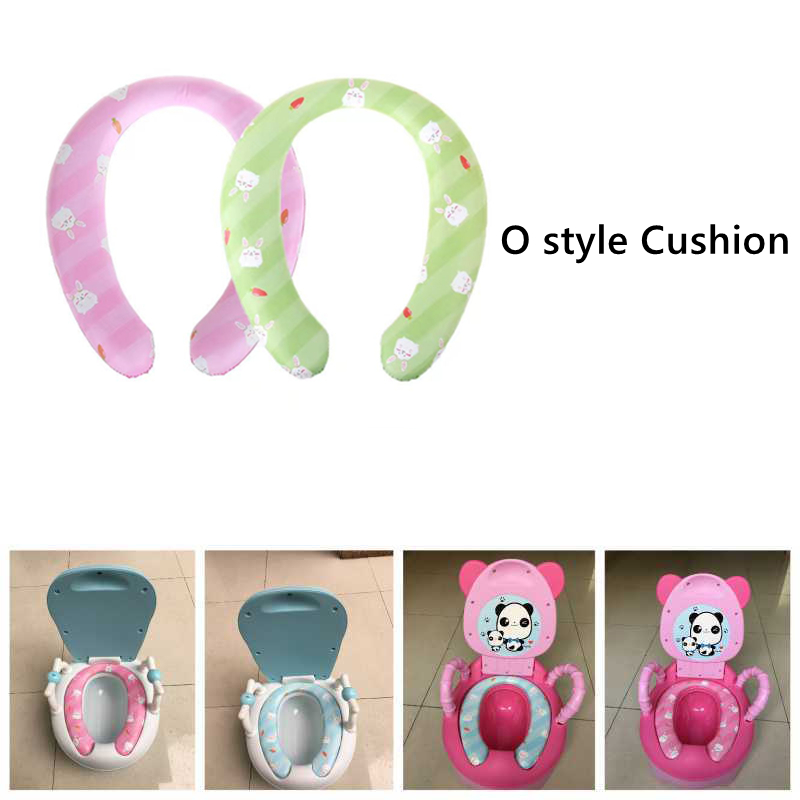 Детский коврик для горшка-лестницы, мягкая подушка для горшка, милые мультяшные подушечки для сиденья унитаза для мальчиков и девочек, детский новый удобный коврик из ПВХ