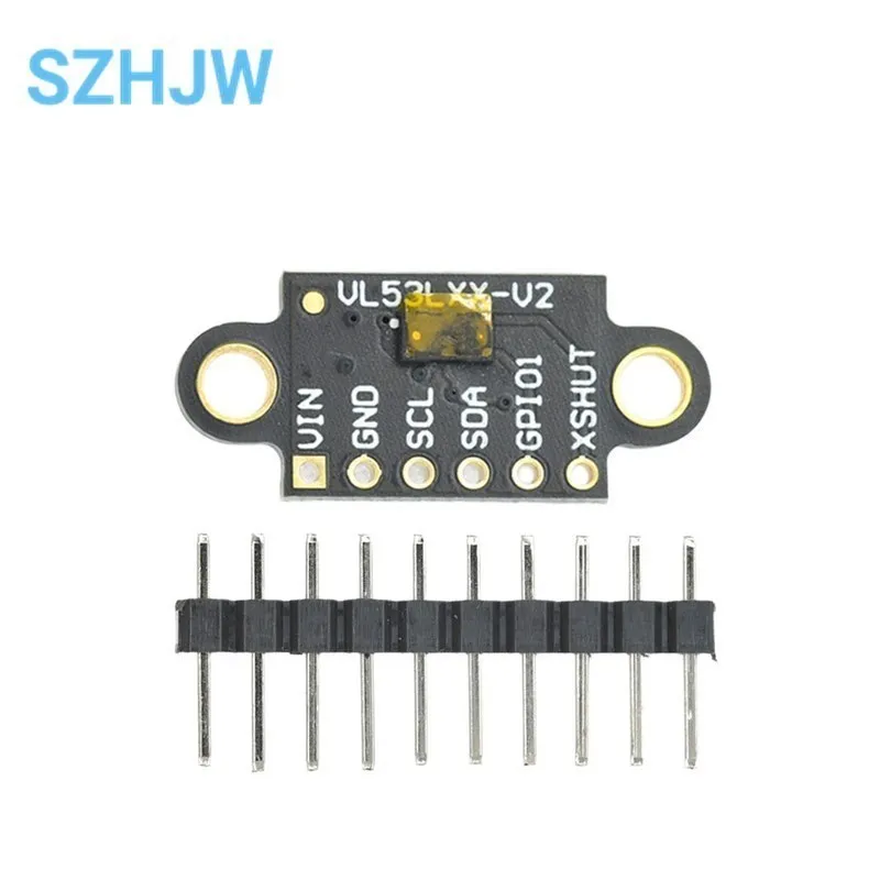 VL53L0X Thời Gian Của-Chuyến Bay (ToF) laser Dao Động Cảm Biến Đột Phá 940nm GY-VL53L0XV2 Khoảng Cách Module I2C IIC 3.3V/5V Cho Arduino