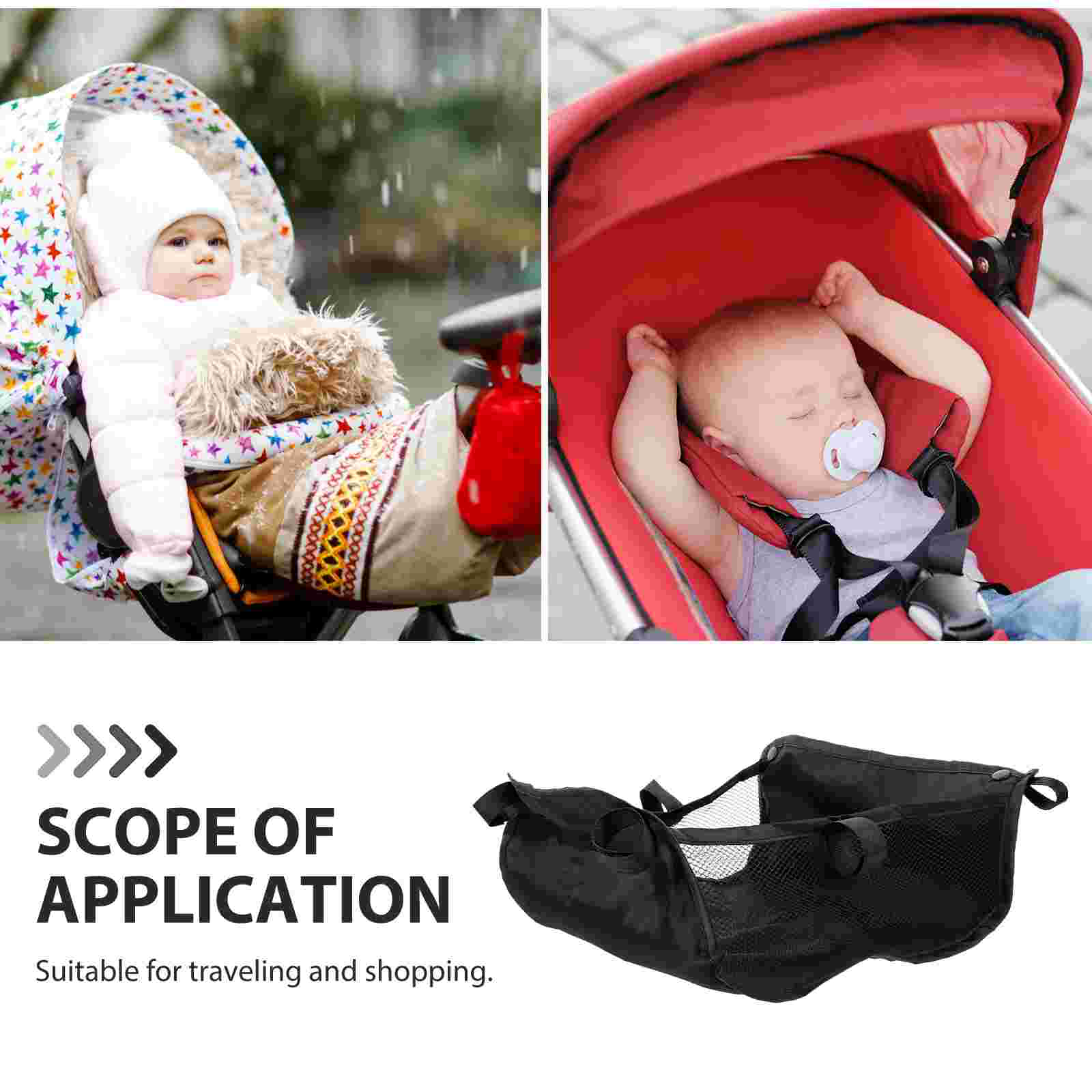 Umbrella Car Bottom Basket Shopping Toddler Stroller Wagon for Baby Oxford Cloth Organizer Shower