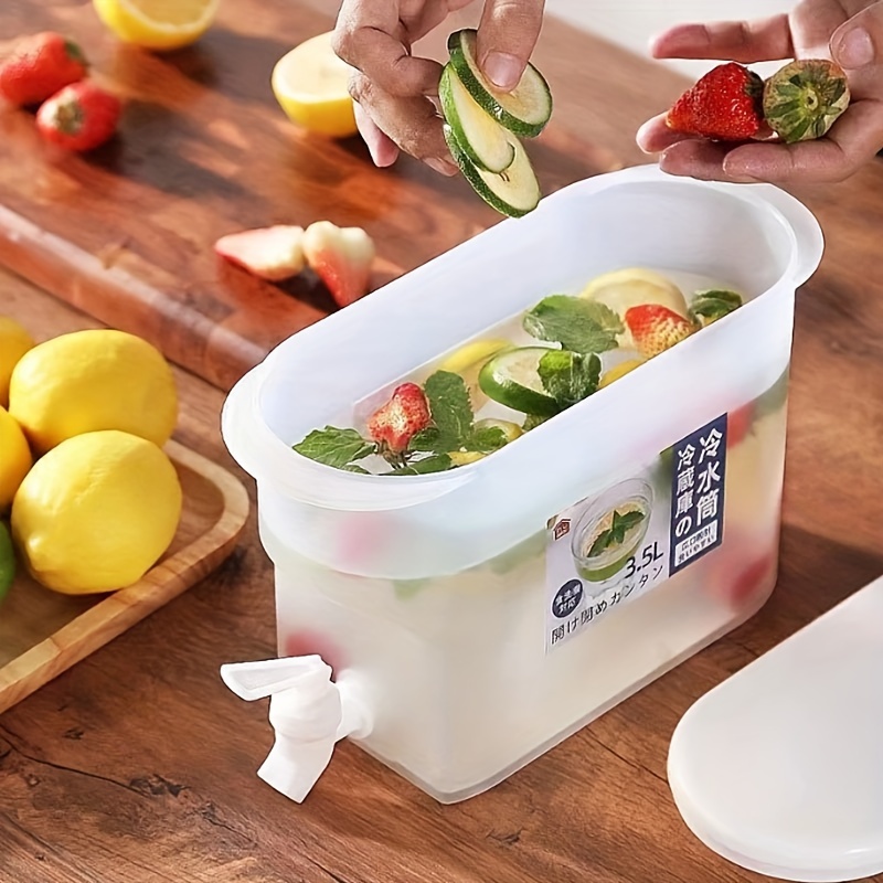 Koude Ketel Met Kraan Koelkast Fruitdrank Emmer Thee Koude Drank Ketel Koud Water Emmer Container Cola Cool Waterkoker Doos