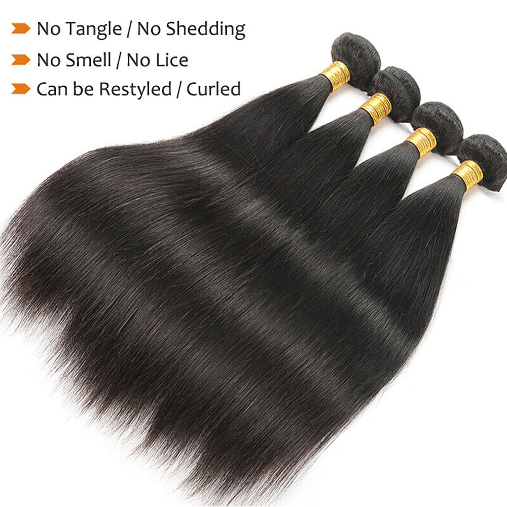 ブラジル人ストレート人毛バンドル取引 100% 未処理バージンヘアエクステンションプロモーション格安織り 30 32 インチバンドル髪