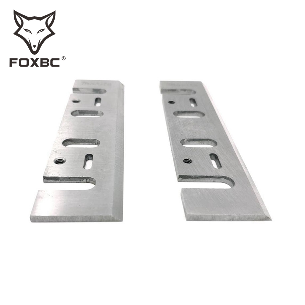 FOXBC 110mm HSS 플레너 블레이드 Makita 1911B 1912B 1002BA, Interskol Electric 110x29x3mm 플레너 나이프 공구 4 개