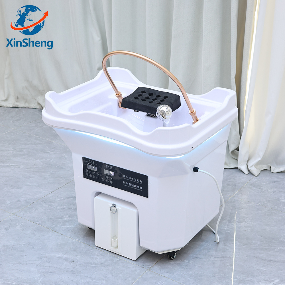 XinSheng Head SPA Shampoo Haarwaschsalongerät für den Massagetisch Beauty Friseur Wasserzirkulation Behandlungsbecken
