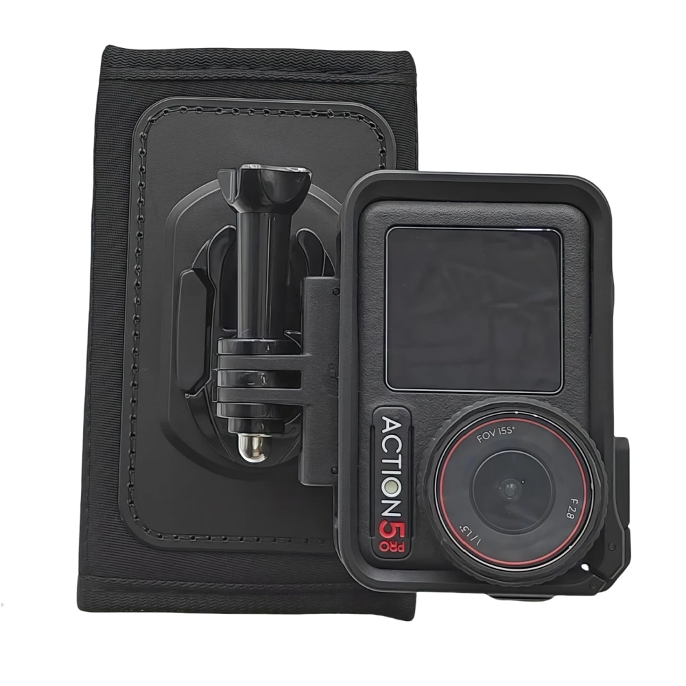 Backpack 360 Degree Rotary Clip for Insta360 X4 Chest Shoulder Clamp Mount for One X2 X3 Dji Action 3 GoPro 13 12 11 10