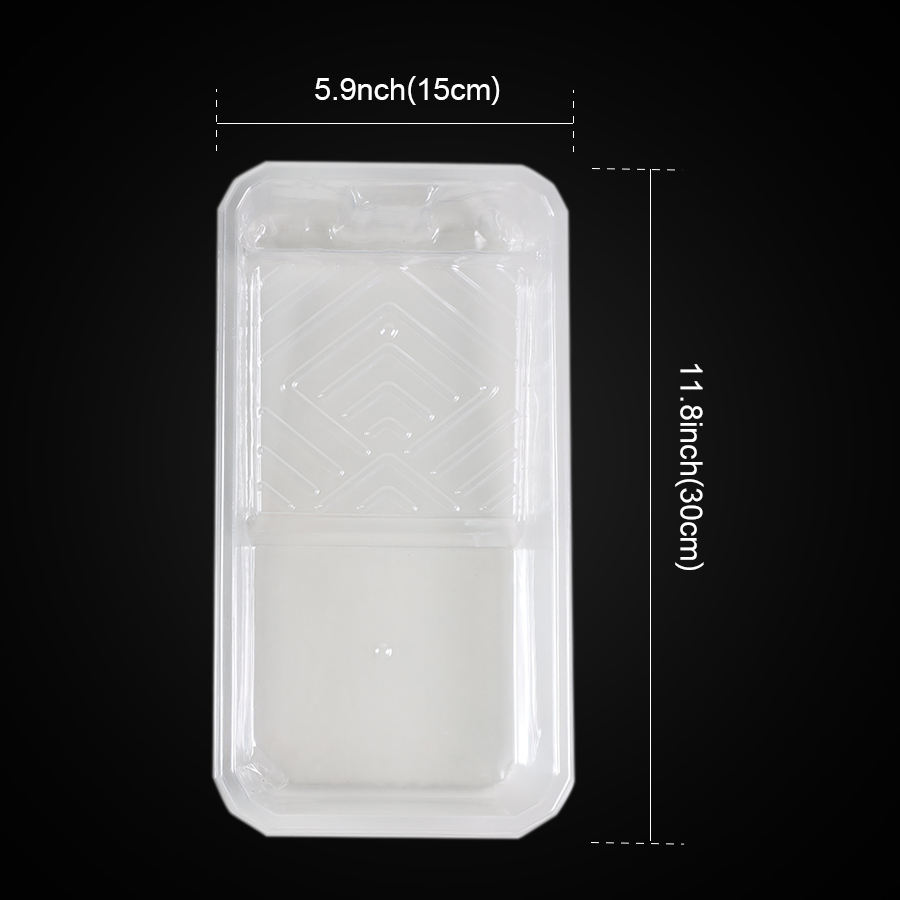 10 almofadas de tinta descartáveis de 4", material PET, uso com bandeja de óleo de 4", conveniente ecológica e econômica