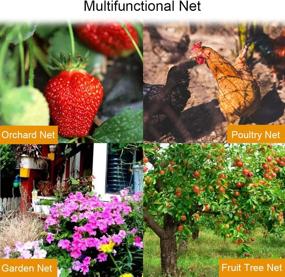 Con Chim Màu Đen Lưới-Nhiệm Vụ Nặng Nề Vườn Lưới Ban Công Bird Net Hàng Rào Vườn Hàng Rào Và Cây Trồng Bảo Vệ Hàng Rào Lưới Chống Chim hươu Con Mèo Con Chó