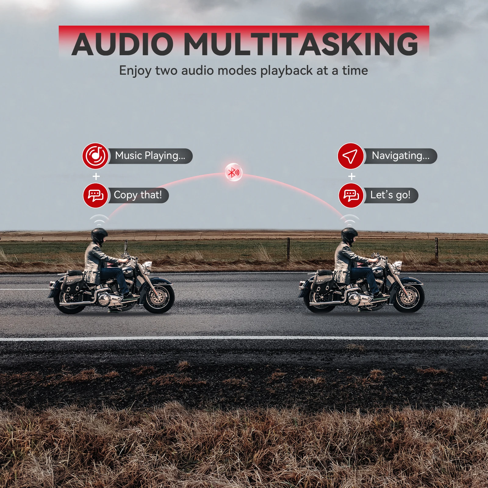 2025 Nuevo intercomunicador para motocicleta XGP X10 compatible con intercomunicador y escucha de música simultánea 10 jinetes 2000 metros