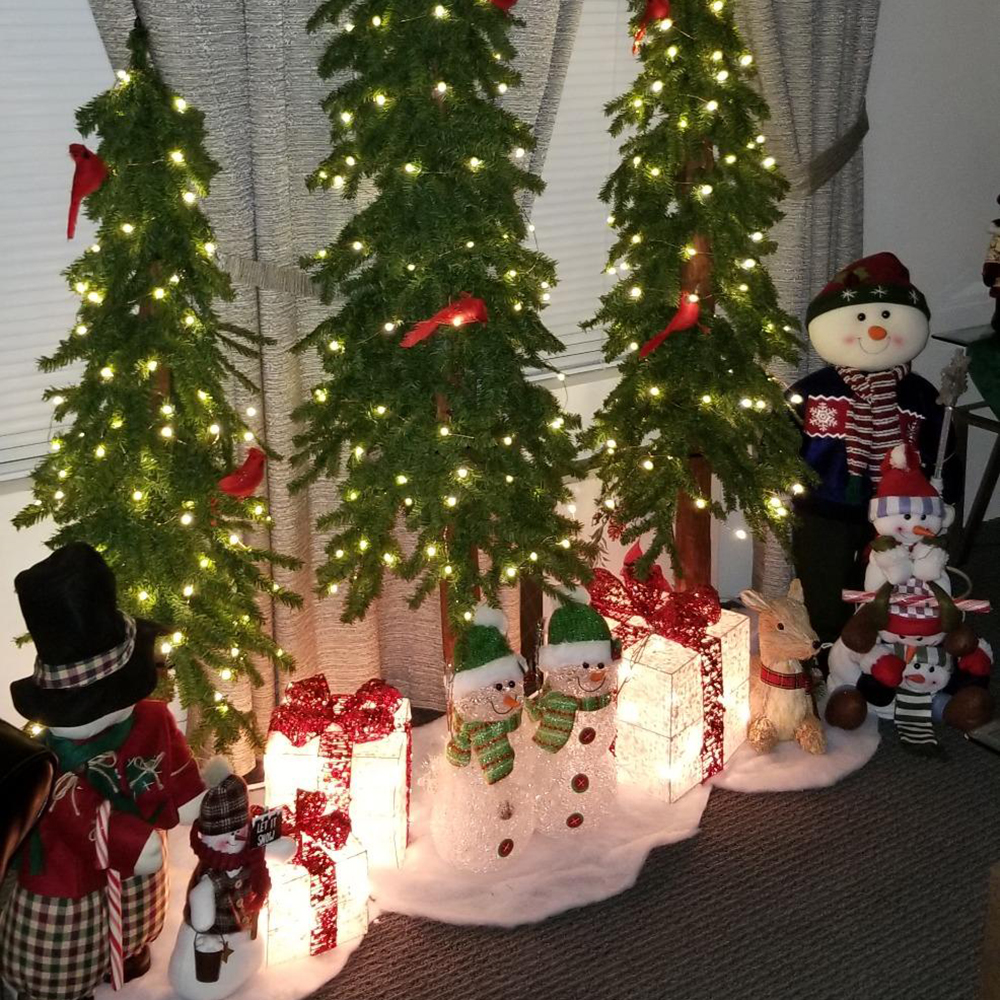 100M 1000LED luces de hadas blancas cálidas al aire libre impermeable flexible interior Navidad vacaciones fiesta boda jardín decoración