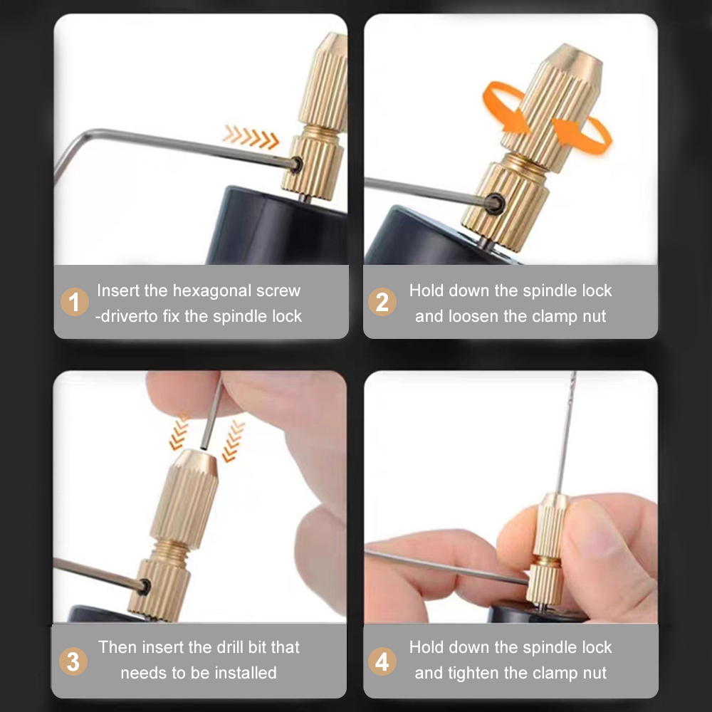 Handheld Mini Electric Drill DIY Electric USB Electric Drill Tools For Epoxy Resin Jewelry Making Wood Craft Engraving Pen Tool