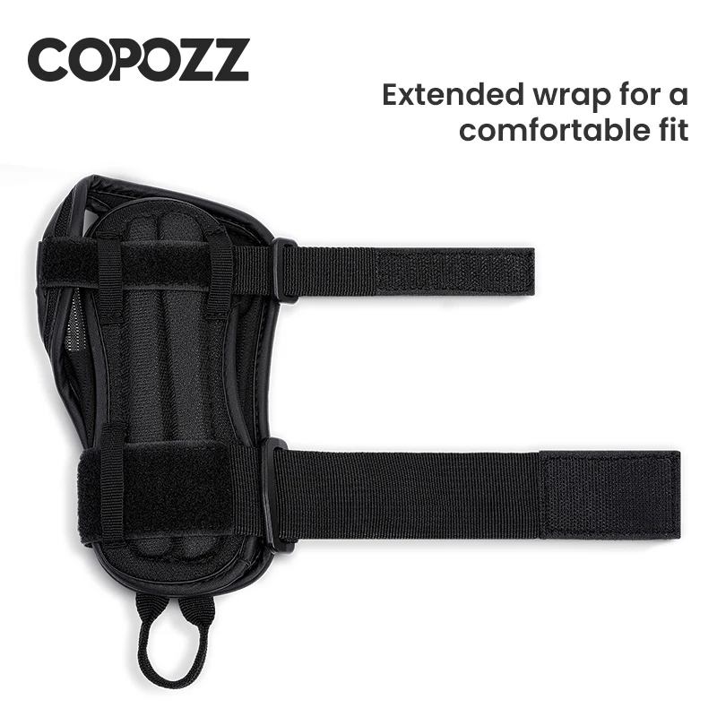 COPOZZ スキーリストガードハンドスノーボード保護ローラースケート手首サポートジムスキーパームプロテクター男性女性子供用