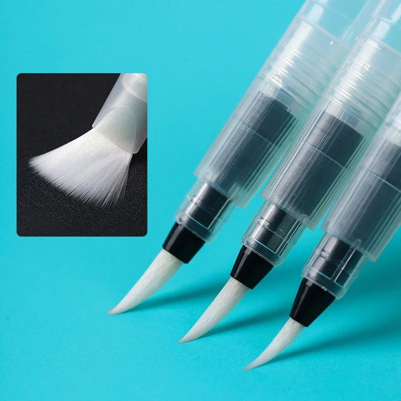Nylon Mềm Tóc Tự Nước Dưỡng Ẩm Mực Lưu Trữ Bộ Bút Cọ Cho Thư Pháp Vẽ Tranh Màu Nước Nghệ Thuật Vẽ Tiếp Liệu