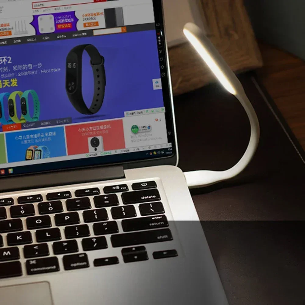 USB Light LED Reading Lamp Mini Book Light Portable Camping Night Lights Table Lamps for Power Bank Laptop Computer PC Notebook