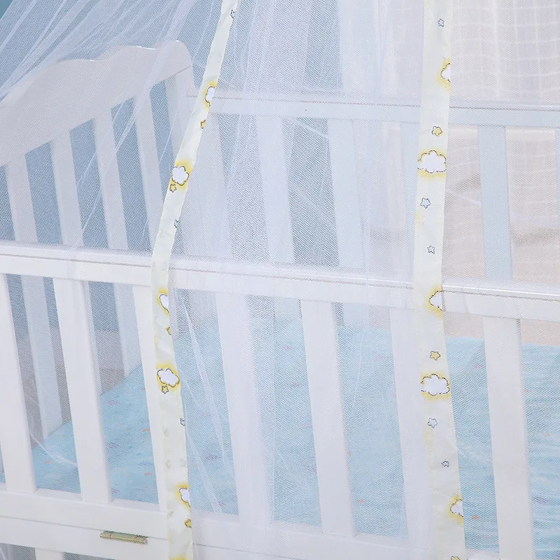 Baby Canopy Infant Toddler Bed Dome Cot Mosquito Netting Hanging Bed Net Mosquito Bar Frame PalaceStyle Crib Bedding Accessories
