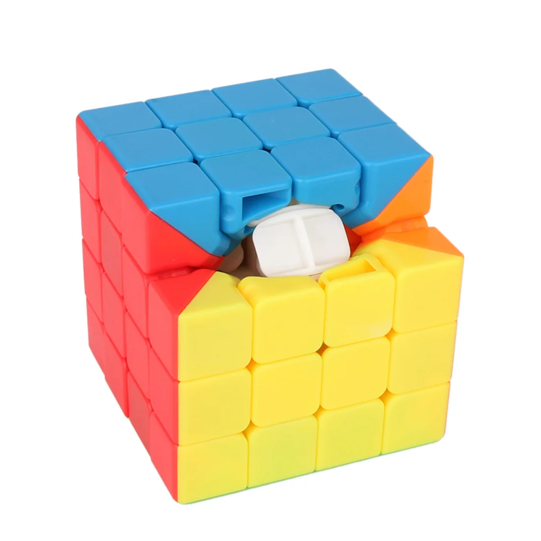 [ECube] MeiLong 4x4x4 Cubo Mágico Jogo de Quebra-cabeça Cubos Crianças Brinquedo Educacional Precoce Para Crianças Novo Cubo 2019 - Colorido