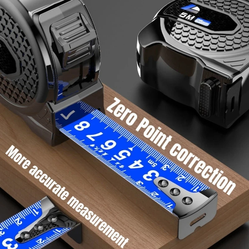 High Precision Metric Tape Measure, 3/5/7.5/10M Retractable Ruler, Woodworking Home Renovation, Portable Durable Tool