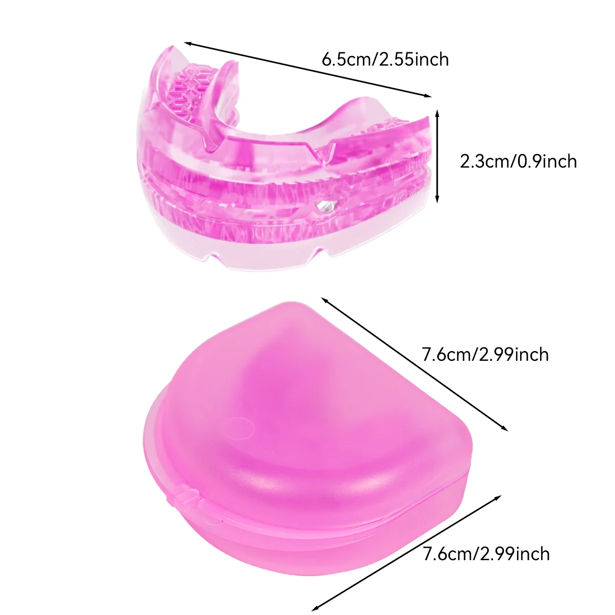 Anti-Snoring Device Anti Snoring Mouthpiece Mouth Guard for Women Men Snore Reducing Most Comfortable Adjustable Oral Appliance