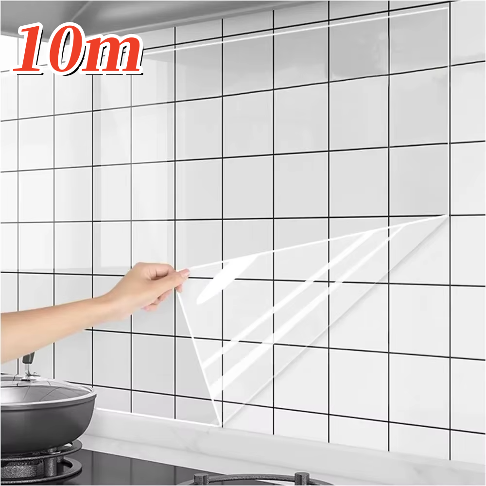 Защитная пленка для кухонной стены, маслостойкие водонепроницаемые наклейки, термостойкие обои для плиты, наклейки на диван с защитой от царапин и кошек