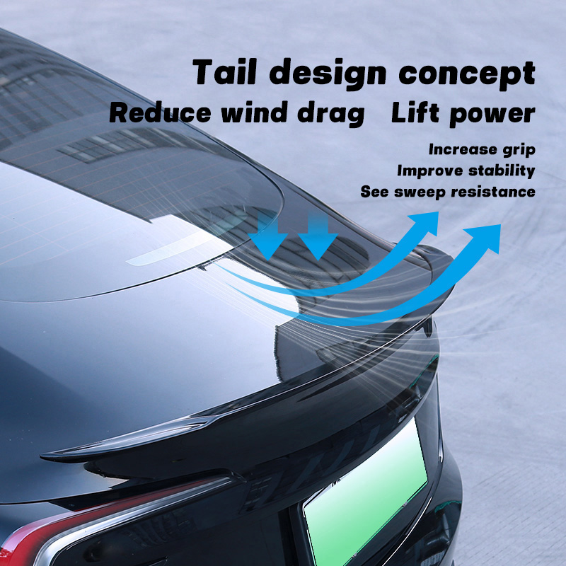 ABS Tail Wing Spoiler for Tesla Model 3 Highland New Design Lower Wind Resistance High Performance 2025 2024 Exterior Decoration
