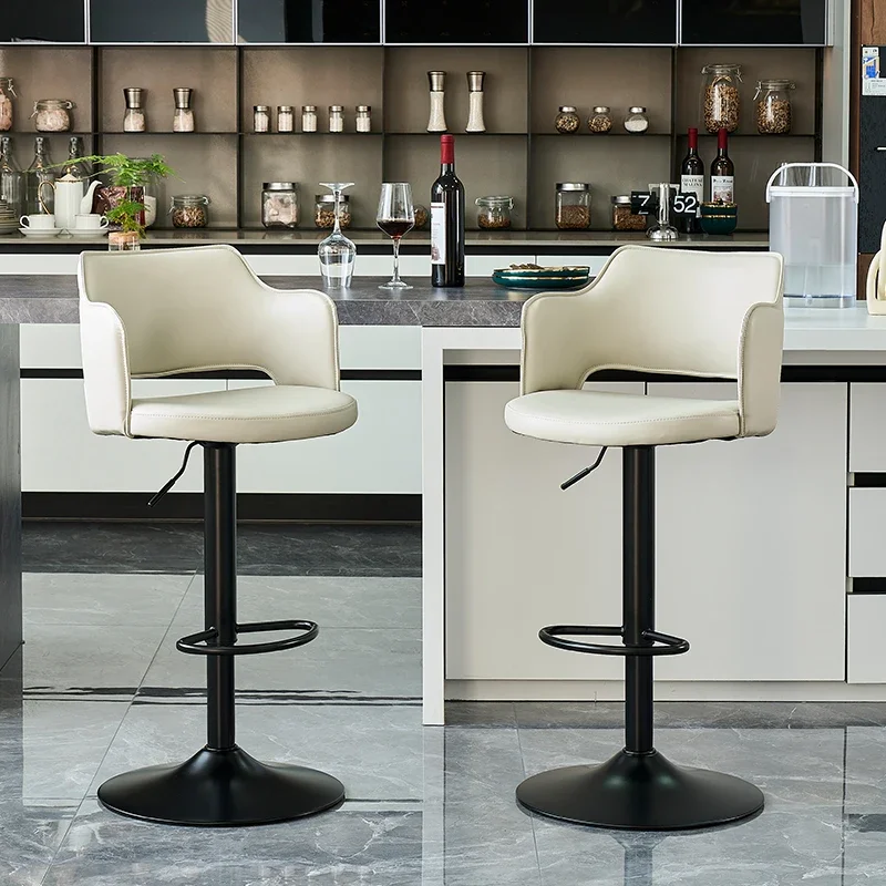 Bancos De cocina, Taburetes De Bar, silla alta para el hogar, taburete nórdico, taburete De desayuno, taburete De barra De sándalo, muebles