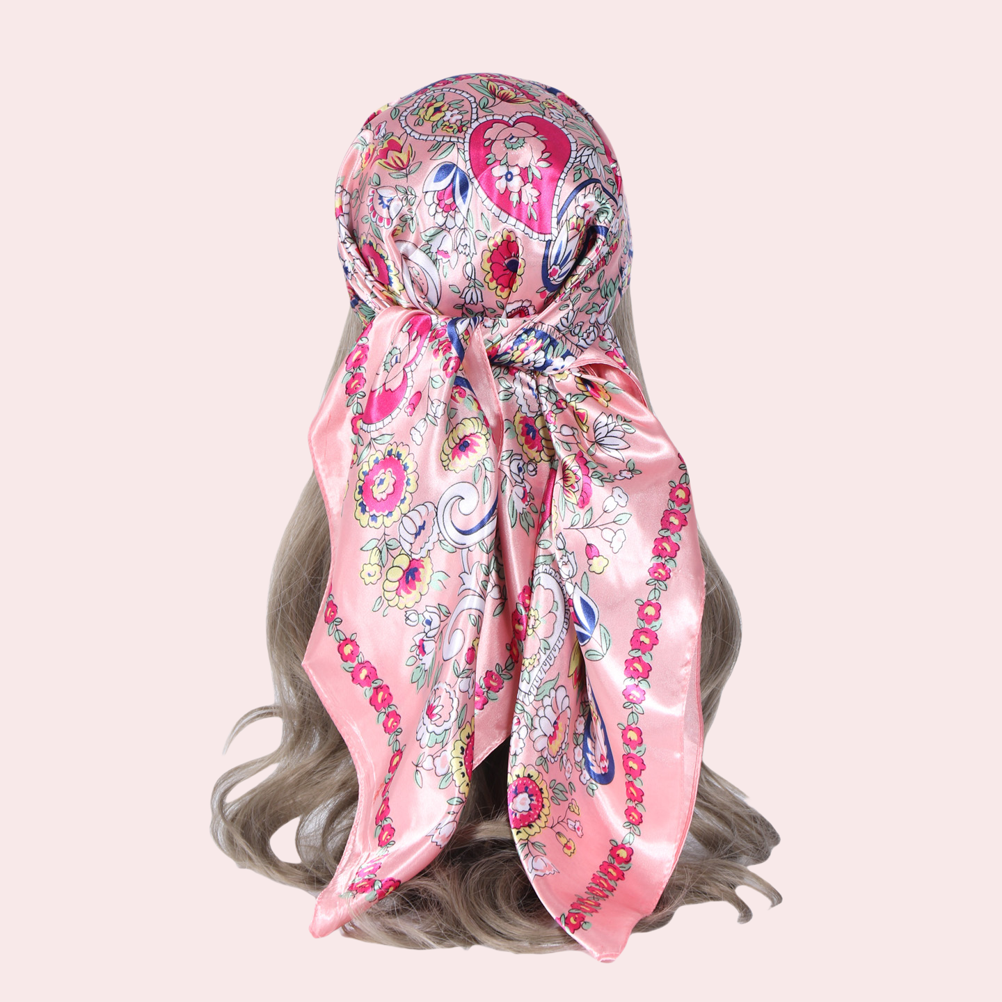Zijden Sjaals Vrouwen Luxe Merk Zomer Mode Paisley Designer Hoofd/Haar Sjaal Hijab Bandana Cheveux Foulard Femme Hoofdband