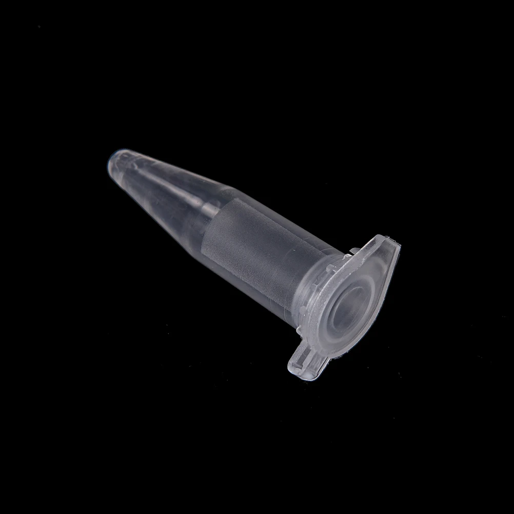 Prova di centrifuga in plastica da 50 pezzi da 1,5 ml con tappo a scatto, contenitore per fiale, forniture da laboratorio