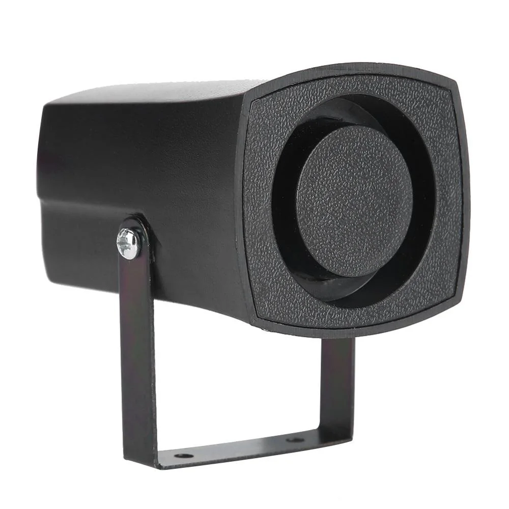 DC 12V 110-120dB Auto Warning Siren Sound Signal Backup Alarms Horns Beep Reverse Slim Invisible Air Horn for the Car