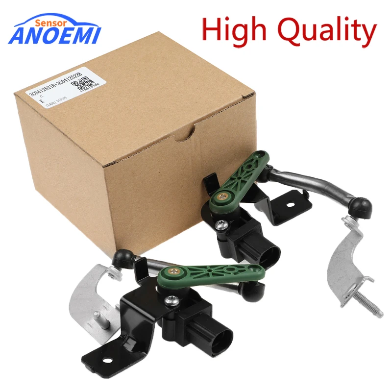 Yaopei frente esquerda/direita farol do carro sensor de nível 3c0412521b 3c0412522b para vw golf tiguan/passat cc eos/coelho gti