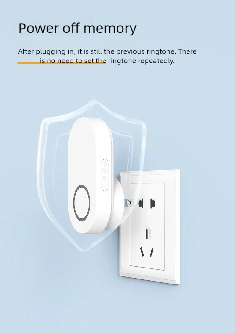 インテリジェント電子ワイヤレスドアベル,リモコン,家庭用abドア,防水,長距離ドア