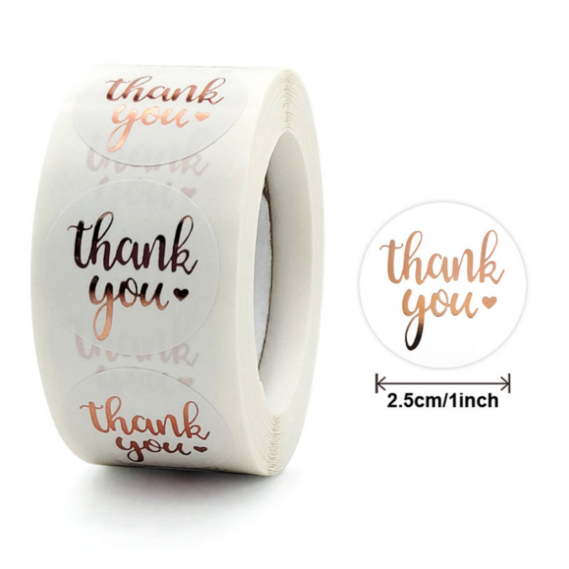 สติ๊กเกอร์รางวัล ครูโรงเรียน เด็กๆ ชอบสติ๊กเกอร์ ขอบคุณ สีชมพู รอบแท็ก ป้ายทํามือสําหรับตกแต่งเบเกอรี่ 50 ชิ้น