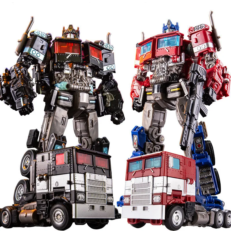 Juguetes de transformación Robot coche de aleación de plástico, YS04A, Optimu, primo, figura de acción, serie de películas de Anime, regalo de cumpleaños para niños