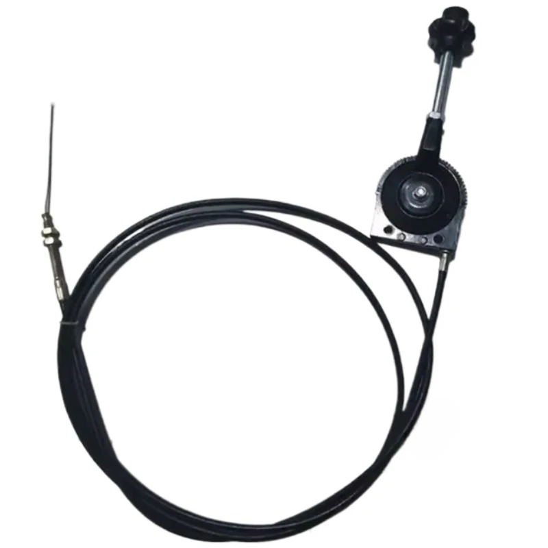 Control de acelerador de mano para excavadora, cosechadora, Tractor, barco, esparcidor de estireno, ensamblaje de Cable de acelerador, controlador de autobloqueo