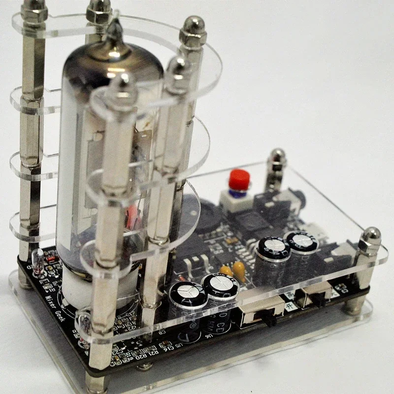 Tubo digitale, scheda indicatore livello Vol Meter, tubo elettronico 6E2, pickup luminoso, display musicale USB 5V, ornamenti vintage