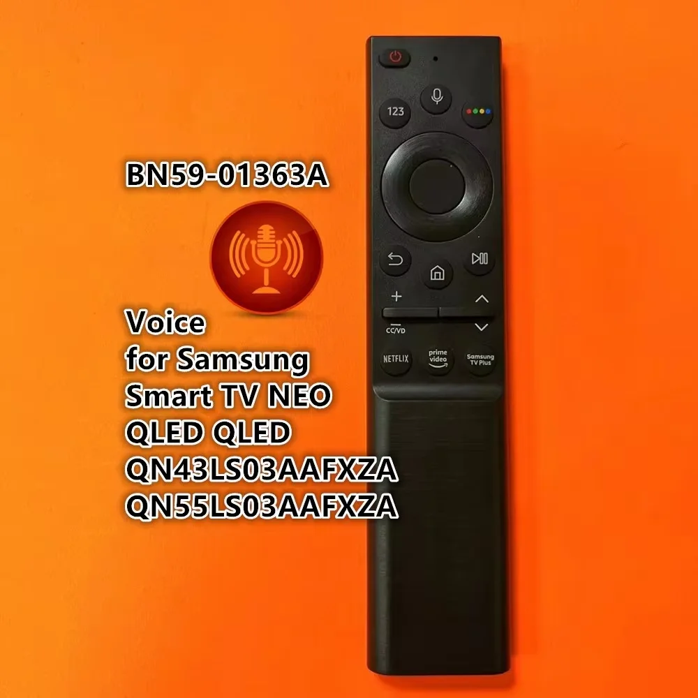 NEW BN59-01363A Voice Remote Control for Samsung Smart TV NEO QLED/QLED Series,Compatible with QN43LS03AAFXZA QN55LS03AAFXZA