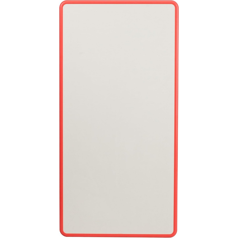 23.625x47.25 Red Plastic Height Adjustable Activity Table