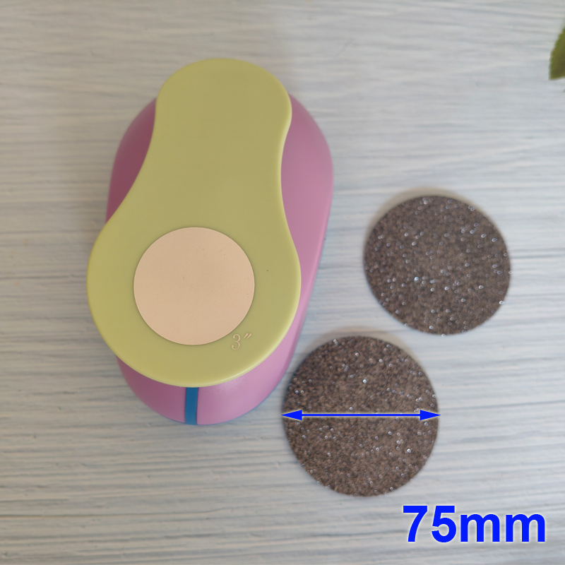 50mm 38mm 25mm 16mm 8mm 원형 원형 공예 종이 커터 스크랩북 학교 펀처 EVA 구멍 펀치 태양 포도