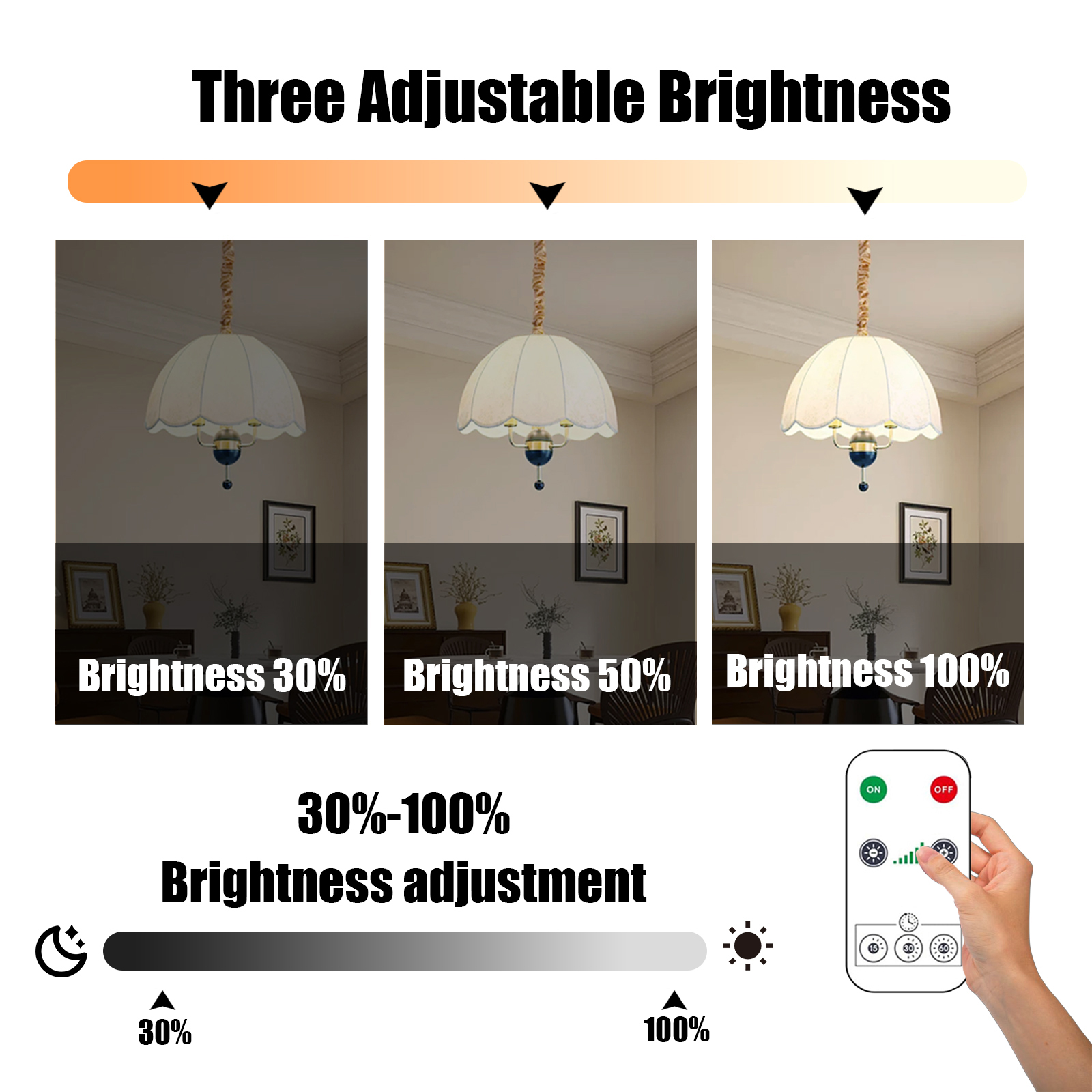 Bombilla LED USB e27, bombilla recargable, batería inteligente, Control táctil, bombillas LED regulables con sincronización