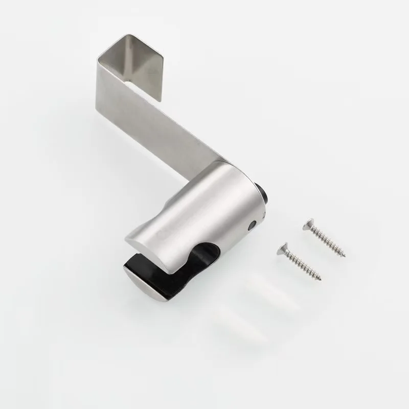 1 pz supporto in acciaio inossidabile gancio gancio bidet spruzzatore supporto WC attacco bagno staffa sospesa per doccetta