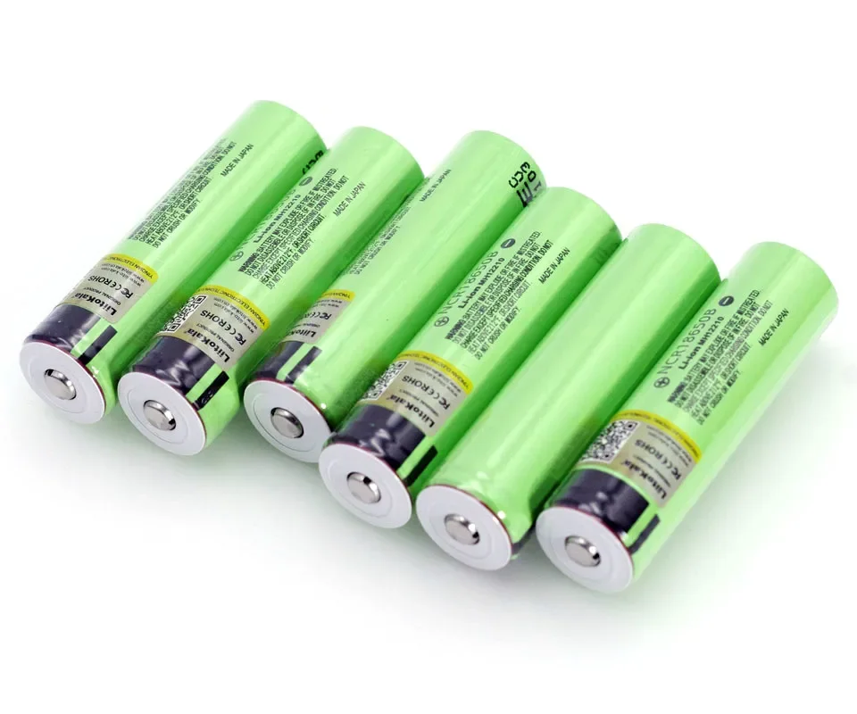 Liitokala original ncr18650b 3.7v 3400mah 18650 bateria recarregável de lítio com baterias pontiagudas (sem pcb)