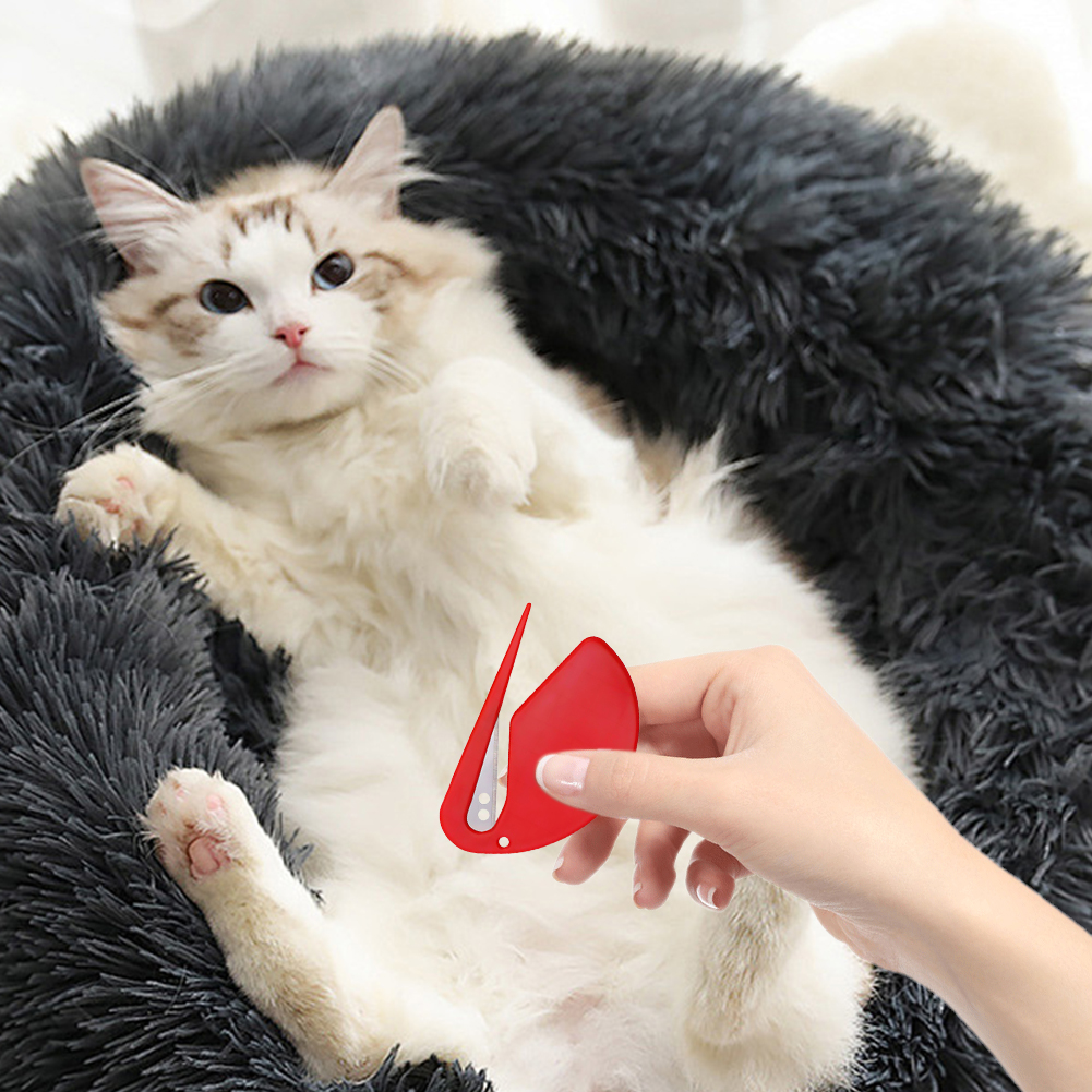 Peigne à nœud ouvert pour animaux de compagnie, chat, chien, chiot, perte de fourrure, tondeuse de toilettage, épilation, nouveau