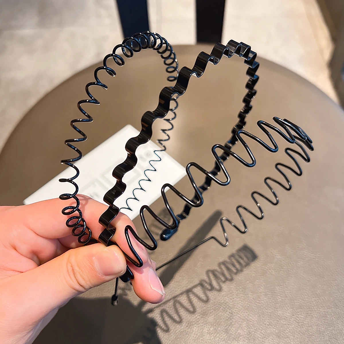 Men's Hair Hoops Simplified Korean Fashion Wash Face Anti Slip Head Hoops Sports Invisible Hair Clips Women's Hair Hoops