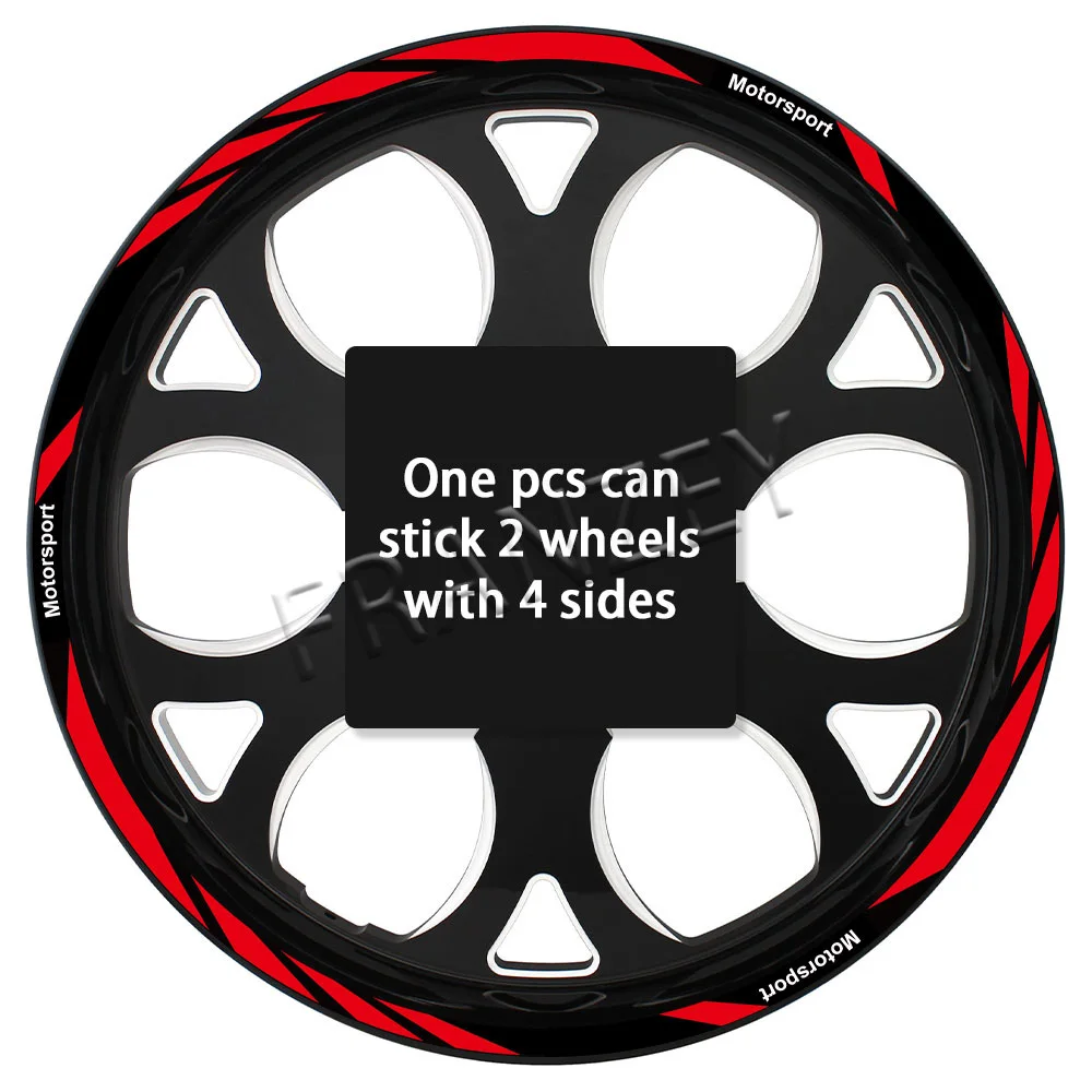 For F900R F800R F900XR S1000RR S1000R S1000XR R1200R R1250RS Motorcycle Wheel Sticker Rim Decal Hub Stripe Tape Accessories