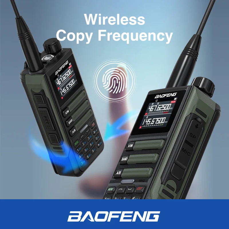 BaoFeng UV16M V2 Walkie Talkie Multi-band AM Waterproof High Power Long Range Two Way NOAA Portable Ham Radio UV-5RH UV16 Update