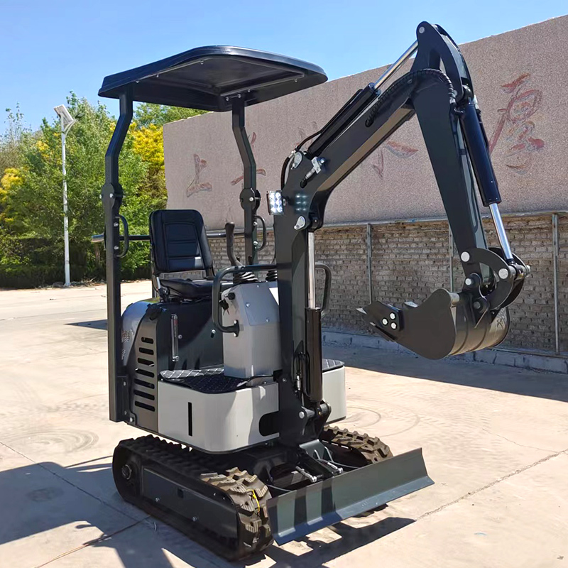 Индивидуальный высококачественный многофункциональный мини-экскаватор с низким излучением для использования в фермерском саду