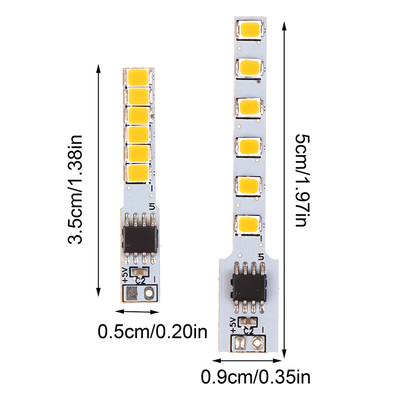 Panneau de lampe à diode de bougie de flamme de LED, longue durée de vie, accessoires d'ampoule, décoration de carte PCB, 216.239., 5 pièces