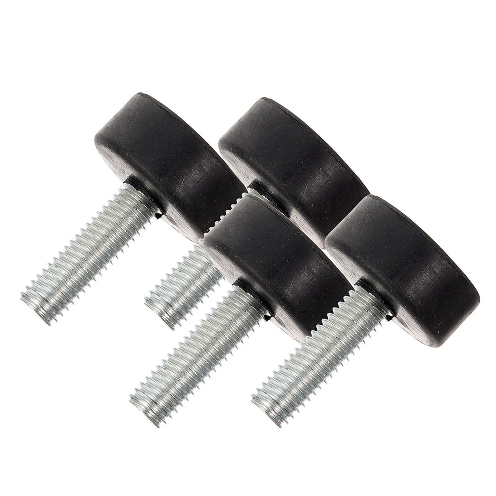 4 Pcs Table Legs Leveling Screws Small Rubber Feet for Cutting Board Leveler Adjustable Furniture Iron